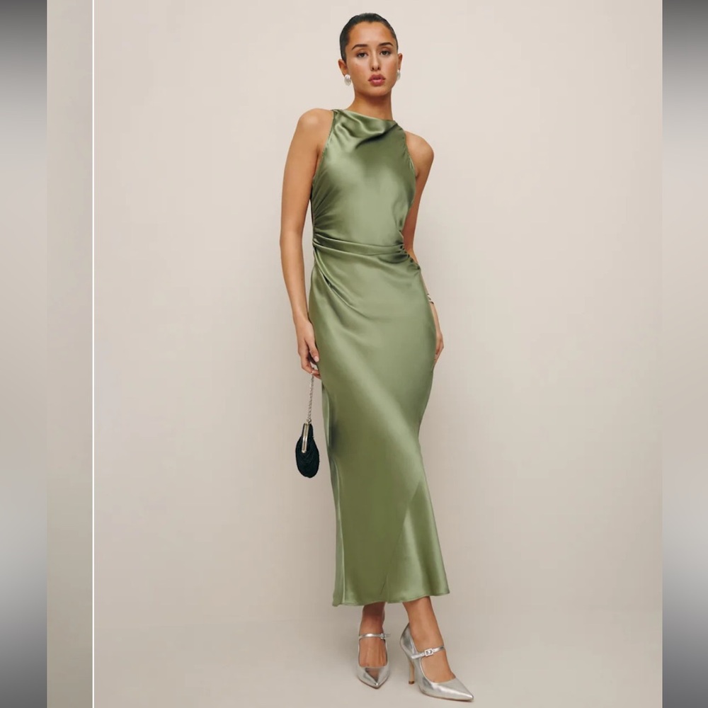 Casette silk dress